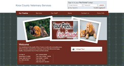 Desktop Screenshot of knoxcountyvets.com